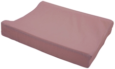 Puslepude - Cozy by dozy - Ensfarvet duset pink - 63x52x10 cm - Praktisk puslehynde til baby        
